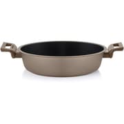 両手ローキャセロール Φ 28 cm COOK＆STRONG ブロンズ 288272267