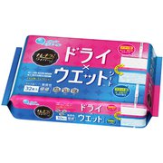 キレキラ！ ワイパー ドライ×ウェットシート 16枚×2P [フローリングワイパー 取替シート]