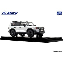 ミニカー ホワイトとレッド Hi-Story 1/43 Toyota LAND CRUISER ZX (2021) プレシャス