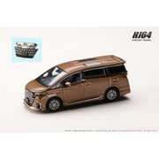 HJ642078CG 1/64 トヨタ アルファード Z （H40W）/純正オプション プレシャス レオ ブロンド [ダイキャストミニカー]