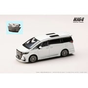HJ642078CW 1/64 トヨタ アルファード Z （H40W）/純正オプション プラチナ ホワイト パール マイカ [ダイキャストミニカー]