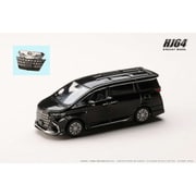 HJ642078CBK 1/64 トヨタ アルファード Z （H40W）/純正オプション ブラック [ダイキャストミニカー]