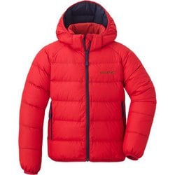 ネージュダウンパーカ キッズ ジャケット レッド(RD) 130サイズ 1101648