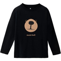 WIC.ロングスリーブT Kid'sモンタベアフェイス キッズ トップス 長袖 ブラック(BK) 110サイズ 1114903