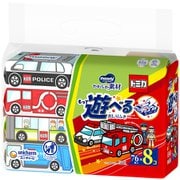 ムーニー おしりふき やわらか素材 詰替 76枚×8コ トミカ [ベビー おしりふき]