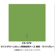 Nゲージ 車両ケース CS-579 ライトグリーンの11両用車両ケース 硬質・ライトグレー [鉄道模型アクセサリー]