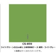 Nゲージ 車両ケース CS-859 ライトグリーンの21m級12両用車両ケース 硬質・ライトグレー [鉄道模型アクセサリー]