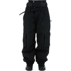 ワイドジョガーカーゴパンツ ユニセックス スノーパンツ ブラック（BK） Mサイズ VPMP1059