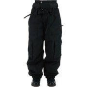 ワイドジョガーカーゴパンツ ユニセックス スノーパンツ ブラック(BK) Lサイズ VPMP1059