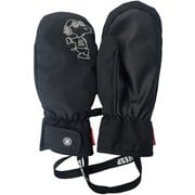 ピーナッツコラボレーションステッチミトン スキー スノーボード ミトン ブラック（BK） Sサイズ SNMG1043