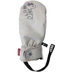 ピーナッツコラボレーションステッチミトン スキー スノーボード ミトン ウォームグレー（WGR） Mサイズ SNMG1043