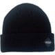 リブニットビーニー ニットキャップ ビーニー ブラック（BK） VPMB1034