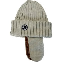 イヤーボアニットビーニー ニットキャップ ビーニー ウォームグレー（WGR） VPMB1036