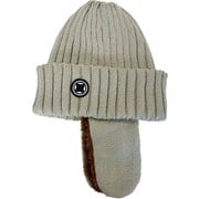 イヤーボアニットビーニー ニットキャップ ビーニー ウォームグレー（WGR） VPMB1036