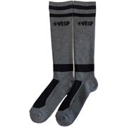 ロングニットソックス スキーソックス チャコールグレー(CGR) MFサイズ(25-28cm) VPMK1003