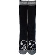 ピーナッツコラボレーションニットソックス レディース スキーソックス ブラック(BK) LFサイズ(22-24cm) SNMK1002