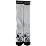 ピーナッツコラボレーションニットソックス レディース スキーソックス ホワイト(WH) LFサイズ(22-24cm) SNMK1002