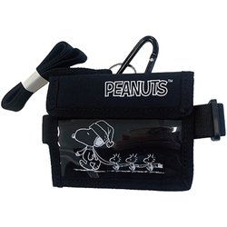 ピーナッツコラボレーションパスケース ケース ブラック（BK） Xサイズ SNPC1005