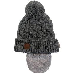 レディースビーニー ニットキャップ ビーニー グレー（GR） TRB1020