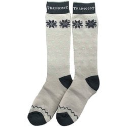 レディースソックス レディース スキーソックス オフホワイト（OW） Fサイズ（22-25cm） TRK1007