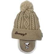 ピーナッツジュニアビーニー ジュニア スキー キャップ ベージュ（BE） SNJB1061