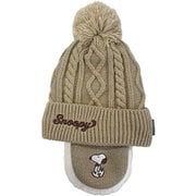 ピーナッツジュニアビーニー ジュニア スキー キャップ ベージュ(BE) SNJB1061