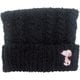 ピーナッツジュニアビーニー ジュニア スキー キャップ ブラック（BK） SNJB1063