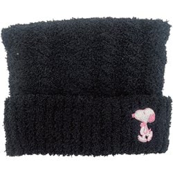 ピーナッツジュニアビーニー ジュニア スキー キャップ ブラック（BK） SNJB1063