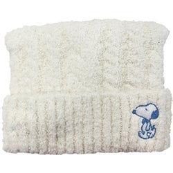ピーナッツジュニアビーニー ジュニア スキー キャップ ホワイト（WH） SNJB1063