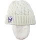 ピーナッツジュニアビーニー ジュニア スキー キャップ ホワイト（WH） SNJB1065