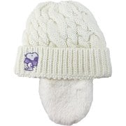 ピーナッツジュニアビーニー ジュニア スキー キャップ ホワイト(WH) SNJB1065