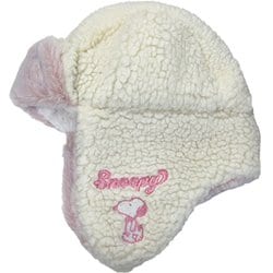 ピーナッツジュニアビーニー ジュニア スキー キャップ オフホワイト（OW） SNJB1067