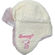 ピーナッツジュニアビーニー ジュニア スキー キャップ オフホワイト（OW） SNJB1067