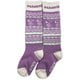 ピーナッツジュニアソックス ジュニア スキーソックス ラベンダー（LA） JFサイズ（19-23cm） SNJK1033