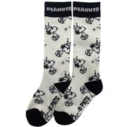 ピーナッツジュニアソックス ジュニア スキーソックス ブラック（BK） JFサイズ（19-23cm） SNJK1034