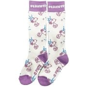 ピーナッツジュニアソックス ジュニア スキーソックス ホワイト JFサイズ（19-23cm） SNJK1034