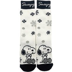 ピーナッツジュニアソックス ジュニア スキーソックス ブラック（BK） JFサイズ（19-23cm） SNJK1036