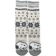 ピーナッツジュニアソックス ジュニア スキーソックス グレー（GR） JFサイズ（19-23cm） SNJK1037