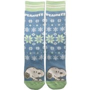 ピーナッツジュニアソックス ジュニア スキーソックス サックス（SX） JFサイズ（19-23cm） SNJK1037