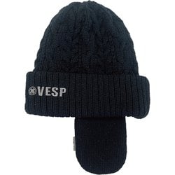 ジュニアビーニー ジュニア 帽子 ブラック（BK） VPJB1027