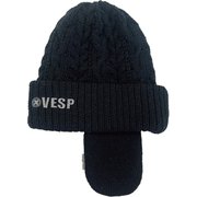 ジュニアビーニー ジュニア 帽子 ブラック(BK) VPJB1027