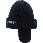 ジュニアビーニー ジュニア 帽子 ブラック（BK） VPJB1027