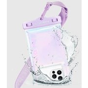 スマートフォン用 防水ケース フローティングポーチ サイズ：L 防水IP68 最大6.9インチ対応 水に浮く Soap Bubble ソープバブル CM053384