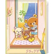FA16001 リラックマ クリアホルダー（6＋1ポケット） 「stay with me」テーマ