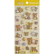 SE69802 リラックマ もっと！ふにふにシール