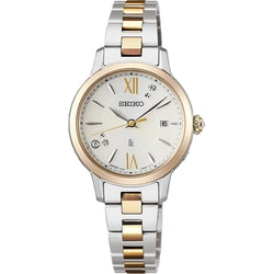 Grow（グロウ）セイコールキア 30周年記念 LUKIA Grow ELAIZA IKEDA × DAICHI MIURA Limited Edition ソーラー電波修正 レディース メタルバンド SSVW242