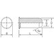 セルフクリンチングガイドピン TGP 小箱（鉄/ニッケルめっき）TGP-3.0-12 入数1000個入 901-3908