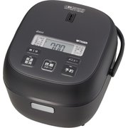 マイコンジャー炊飯器 炊きたて 土鍋コート特厚釜 3合炊き マットブラック JBS-G055KM
