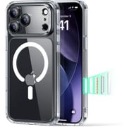 強力保護、MagSafe対応 カメラコントロール付きiPhone 17 Pro用Classicハイブリッドマグネットケース 1A86300101_Classic Hybrid Magnetic Case（Camera Control）, Compatible with iPhone 17 Pro Clear