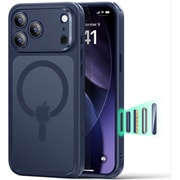 強力保護、MagSafe対応 カメラコントロール付きiPhone 17 Pro用Classicハイブリッドマグネットケース 1A86300401_Classic Hybrid Magnetic Case（Camera Control）, Compatible with iPhone 17 Pro Frosted Blue